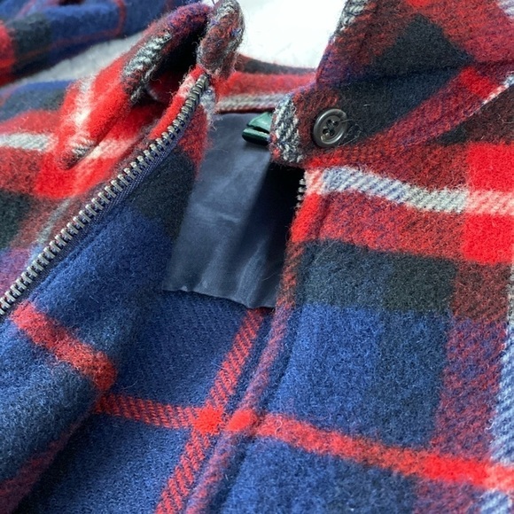 LAUREN Ralph Lauren Pure Wool Full Zip Longsleeve Flannel Jacket Shacket - Picture 9 of 17